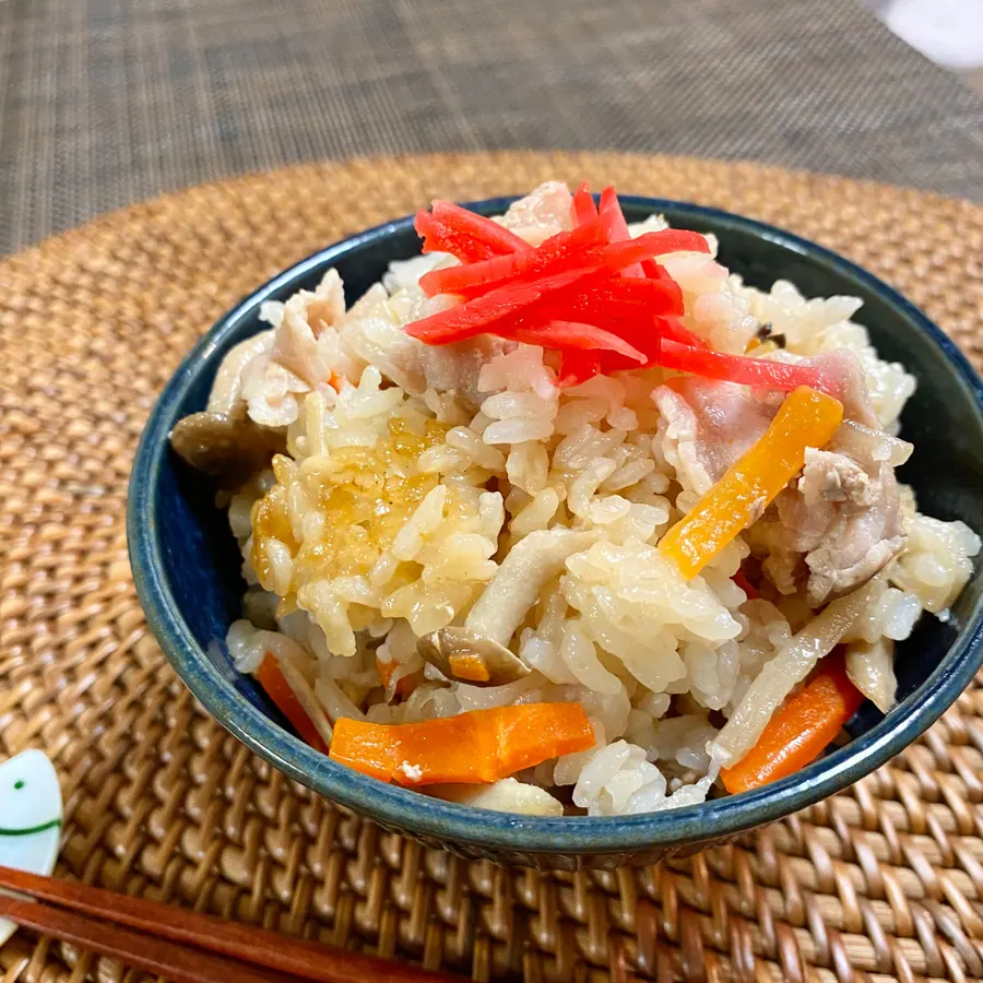柚子胡椒と豚バラ肉の炊き込みご飯 【5min】 の作り方 10