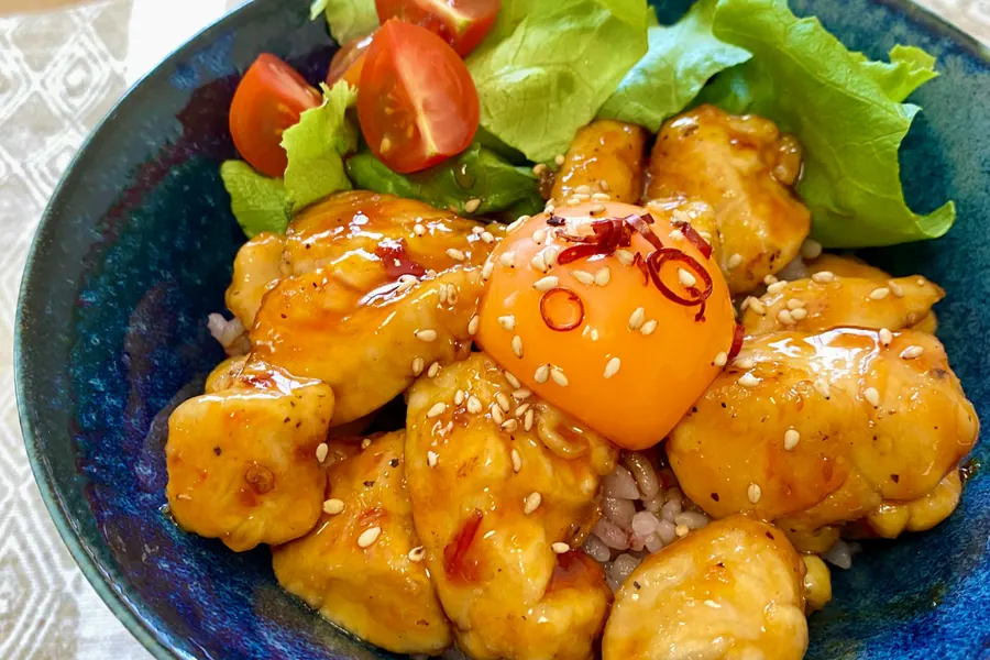 ヘルシーピリ辛　ささみの照り焼き の作り方 8