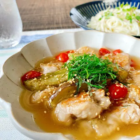 白だし1本でできる！超簡単つけうどん