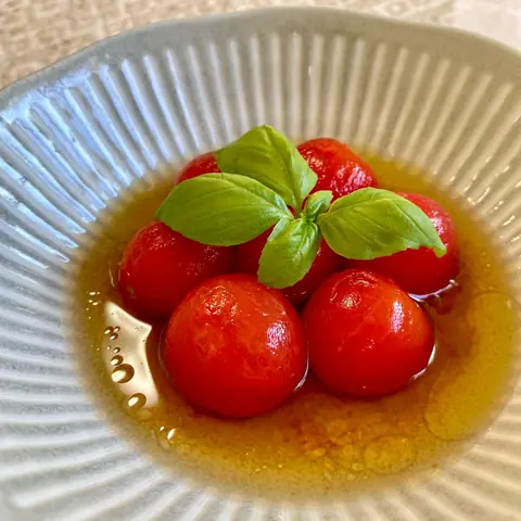 白だしで簡単♪トマトマリネ